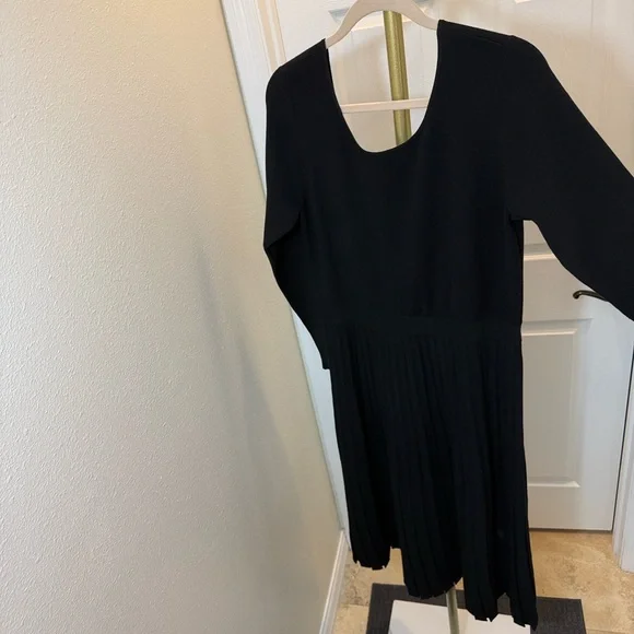 Tory Burch Florence scoop back black sweater dress - Picture 8 of 13